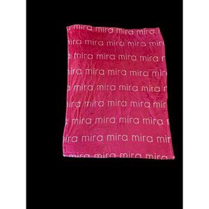 Name Personalized "Mira" Baby Blanket Newborn Toddler‎ Girl Custom Birthday Gift